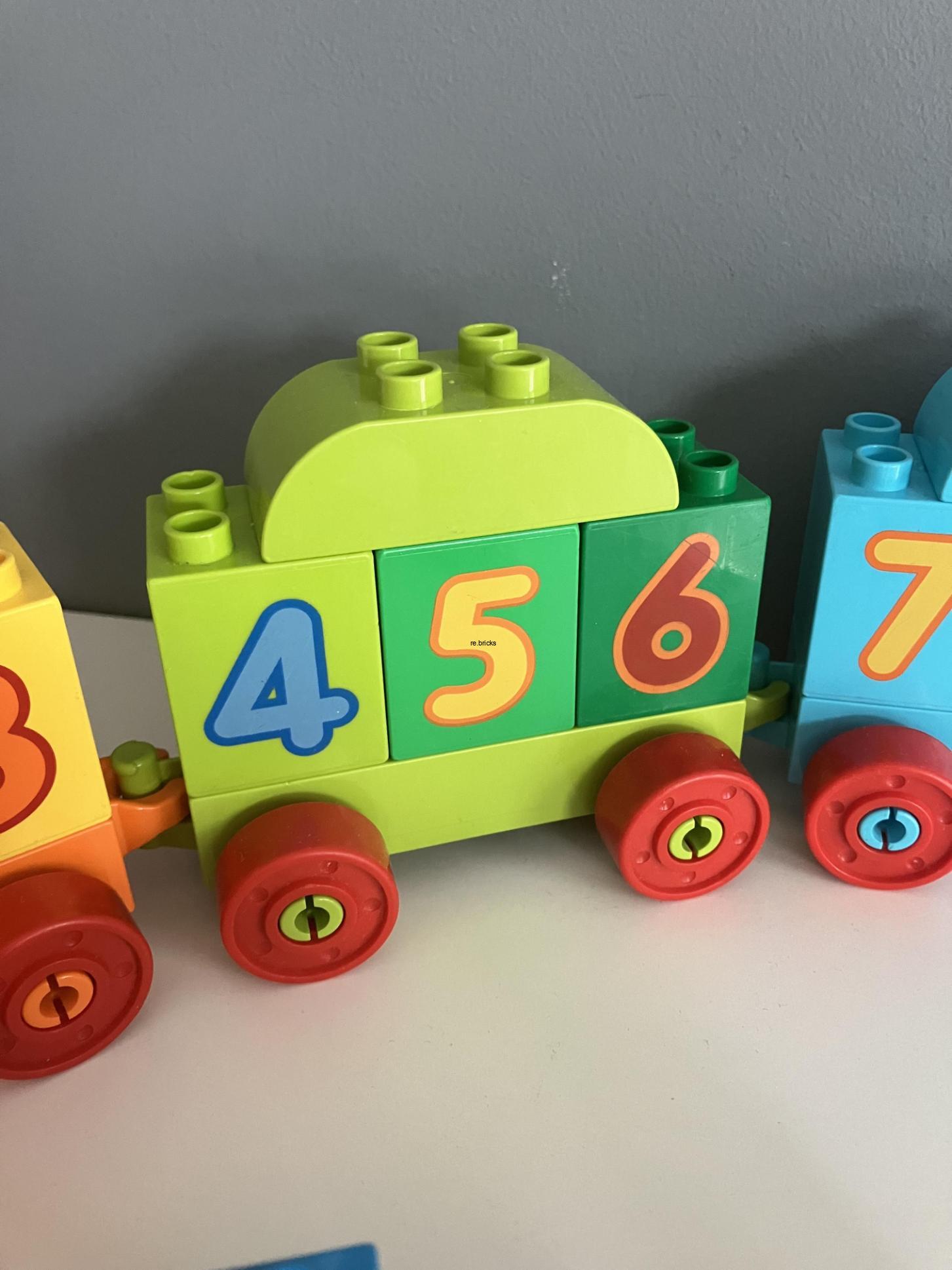 Lego Duplo 10847 Vláček s čísly
